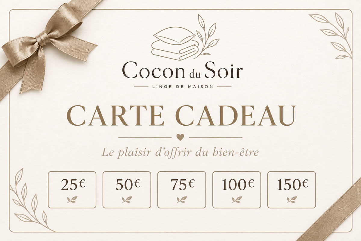 Carte cadeau Cocon du Soir