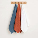Bleu · terracotta · blanc