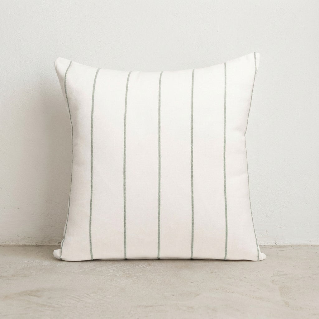 Lot de 2 housses de coussin en fil teinté à relief