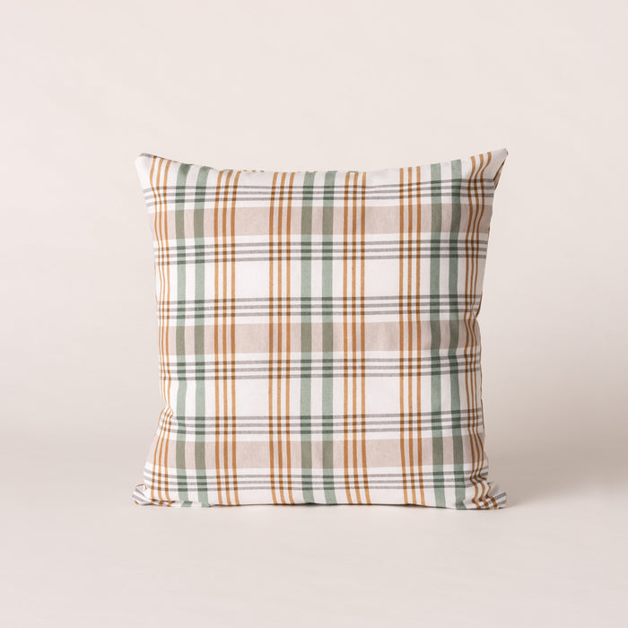 Lot de 2 housses de coussin à carreaux