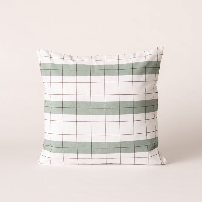 Lot de 2 housses de coussin à carreaux en relief, 9 coloris