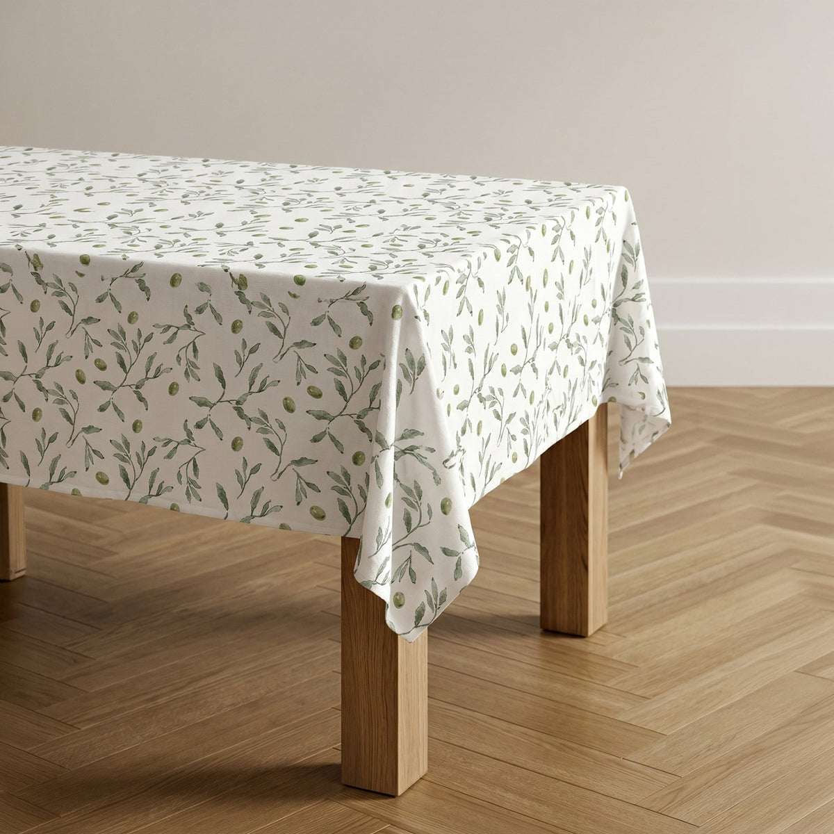 Nappe imprimée à fleurs anti-taches — Estiu