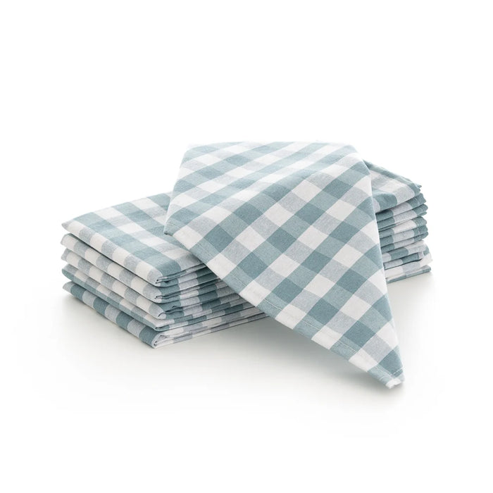 Lot de 6 serviettes de table vichy
